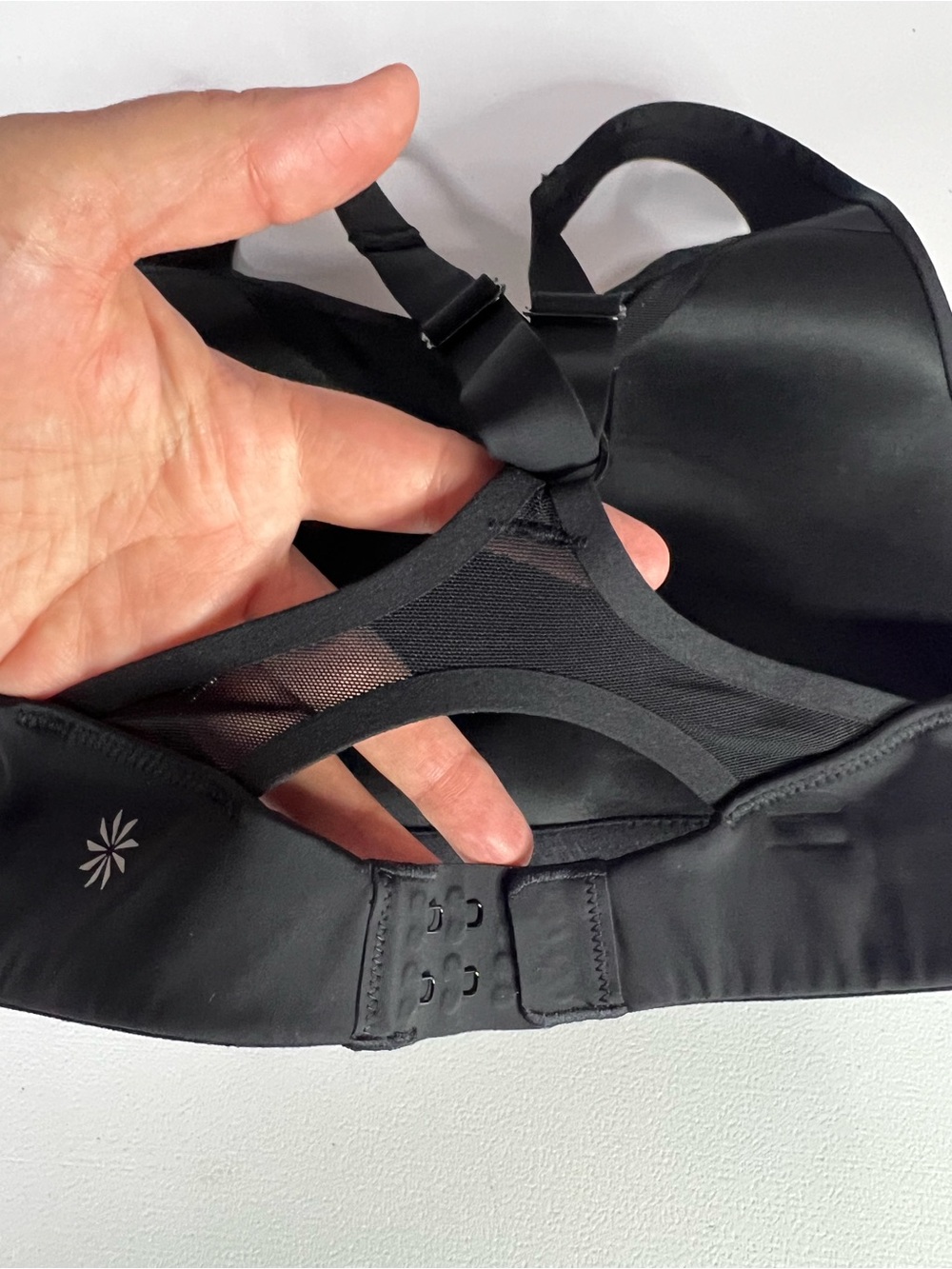 Athleta Advance Bra High Impact Work Out Bra 34B Black - Picture 4 of 6